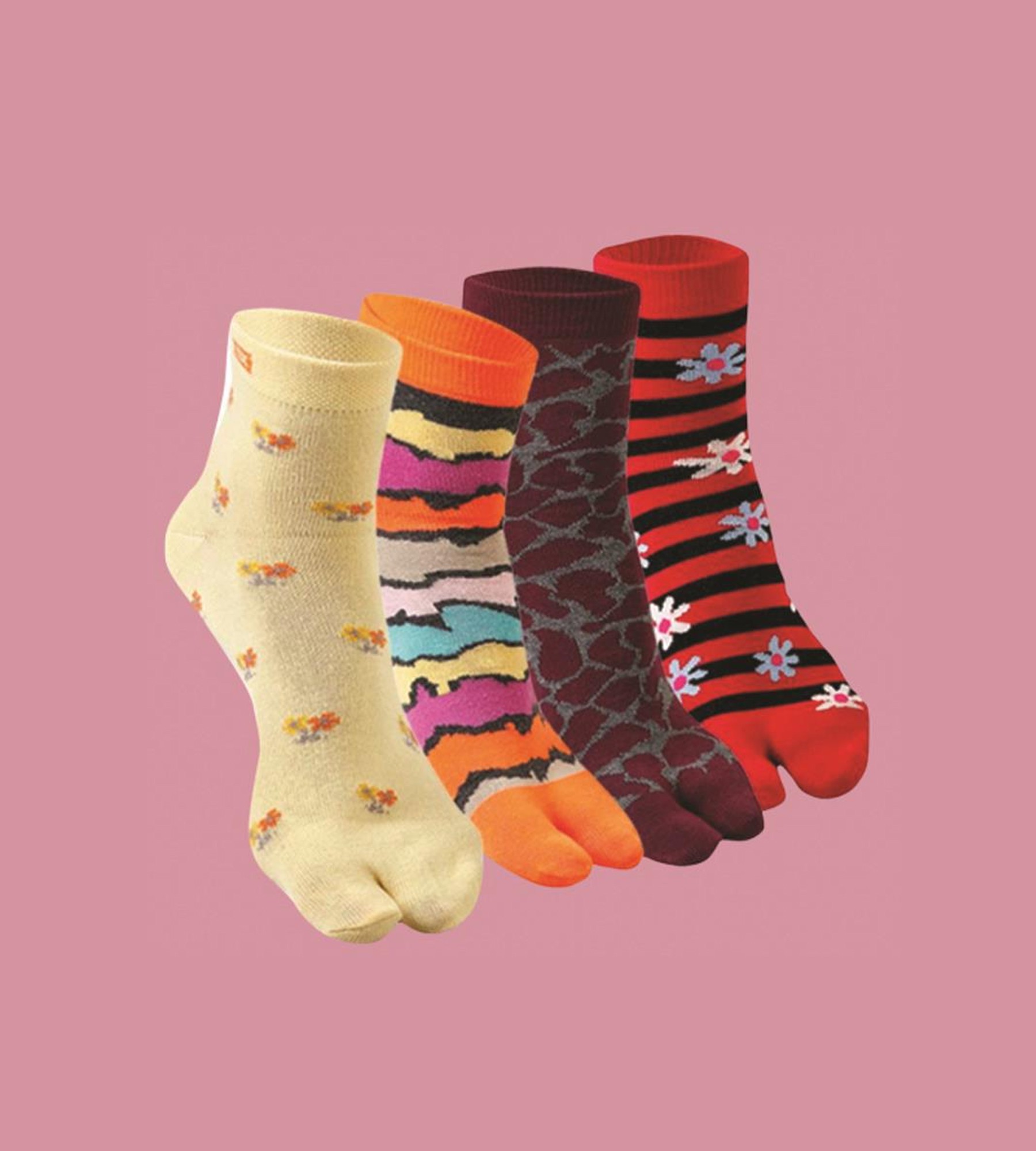 Thumb Socks (Silver)  for Women